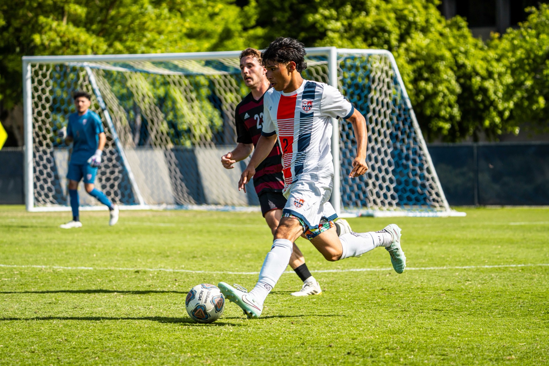 Jaden Campos playing for Cosumnes River College against Chico State