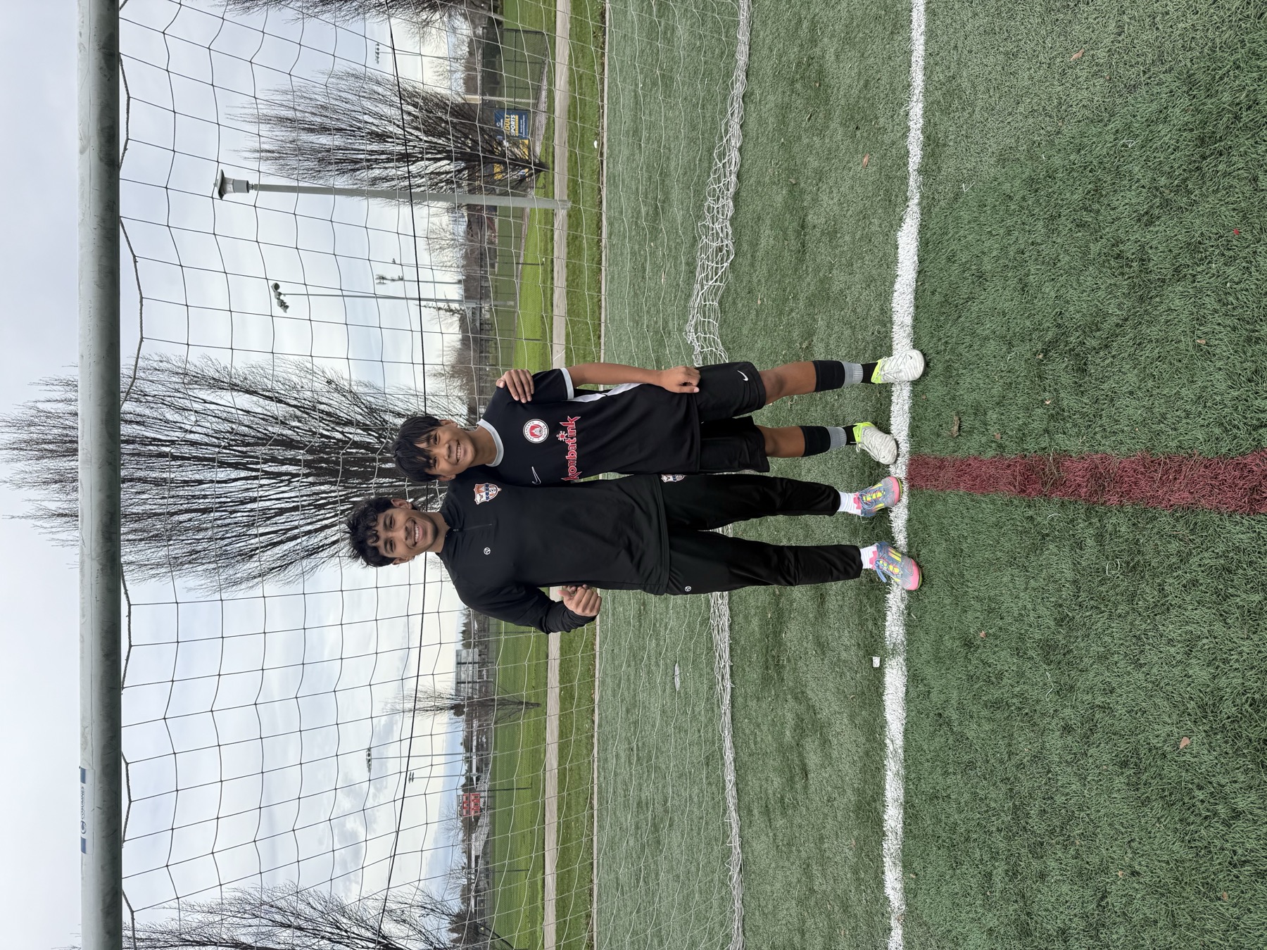 Jaden Campos after training session